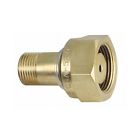Cga200 0688456433070 Uniweld Brass Adaptor From Tank To Mc Regulator