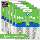 10 In. X 1 Ultimate Pleated Merv 13 Air Filter 6-pack