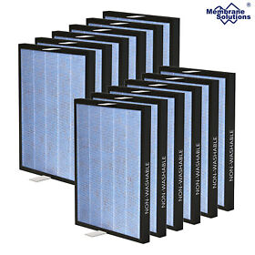 Ms-msa3-hf 12 Pack H13 True Hepa Filter Replacement For Msa3 Air Purifier Home Large Room