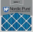 12x12x1m7-6 Nordic Pure Merv 7 Pleated