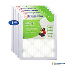 12x15x1 Filters Fast Pleated Air Filter Merv Pack By 642872693913