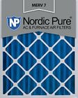 12x24x4m7-1 Nordic Pure Merv Pleated Ac Furnace Air Filter 816387013287
