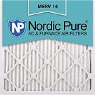 14x14x1m14-6 Nordic Pure Merv Pleated Ac Furnace Air Filters