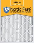 15x20x1m10-6 Nordic Pure Merv Pleated Ac Furnace Air Filter 848224016557