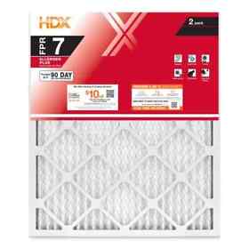 Hdx2p7-011620 16 X 20 1 In. Electrostatic Plus Pleated Air Filter Fpr 7 2-pack 90 Day Life
