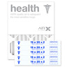 16x20x2-health Airx Filters Health Air Filter Replacement Pleated Merv