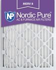 16x24x2m8-3 Nordic Pure Merv Pleated Ac Furnace Air Filter 816387012334