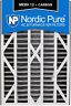 16x25x3abpm12c-7 Nordic Pure Merv Pleated Plus Carbon Trion Bear Brand New