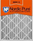 16x25x4m15-2 Nordic Pure Actual Depth Merv Pleated Ac Furnace 848224037187