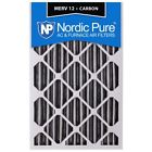 16x25x4pm12c Nordic Pure Air Filter Carbon Furnace Dust Odor Charcoal Media