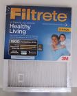 16x2x1-inches Filtrete New Healthy Living Filter 3-pack