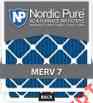 16x30x1m7-6 16x30x1 Pure Ac Box Pleated Filter 7 Furnace 6 Nordic Air Merv