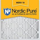 18x18x1m10-6 Nordic Pure Merv Pleated Ac Furnace Air Filter 848224016724