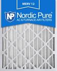 18x24x4m12-2 Nordic Pure Merv Pleated Air Condition Furnace Filter 816387013669