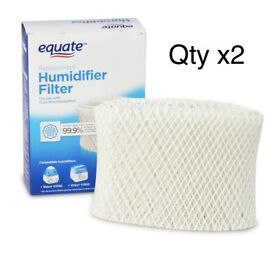 783434 2 Filters Equate Replacement Humidifier Filter Eqwf2 Antimicrobial Vicks Relion