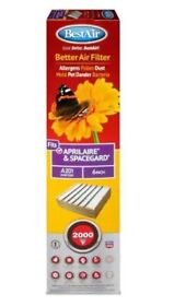 100397835 20 X 25 6 April Aire Space Gard Merv 11 Air Cleaner Filter