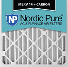 20x20x4m14 C-2 Nordic Pure Actual Depth Merv Plus Carbon Ac 848224050575