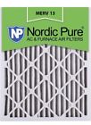20x24x2m13-3 Nordic Pure Merv Pleated Ac Furnace Air Filter 816387012914