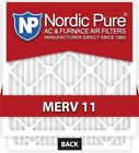 20x25x1m11minipleat-6 Nordic Pure Tru Mini Pleat Merv Ac Furnace Air Filters