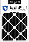 20x25x1pcp-6 Nordic Pure Carbon Pleated Air Filters Pack 696567087815