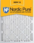 20x25x2m10-3 Nordic Pure 20x25x2 Merv 848224016922