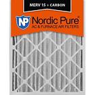 20x25x4m15c1 Furnace Filters Actual Depth Merv Plus Carbon Ac 848224052661