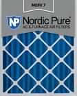 20x25x4m7-1 Nordic Pure Actual Depth Merv Pleated Ac Furnace 816387013843
