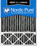 20x25x5hpm12c-2 Nordic Pure Actual Depth Honeywell Replacement Pleated Merv 689742353744