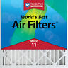 3-4x2m11-4 24 3-4x24 Nordic Pure Merv Pleated Air Filters Pack 840022867331