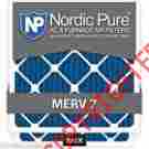 24x30x2m7-3 24x30x2 Nordic Pure Merv 7 Pleated Ac Furnace Air Filter Box Of 3 816387013164