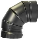266230 Furnace Parts Accessories Elbow Matte Black 046205020900