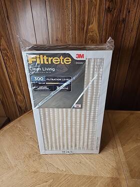 3m 051141992358 Lot Of 6 Filtrete 14x24x1 Ac Furnace Air Filter Mpr 300 Clean Living Basic Dust