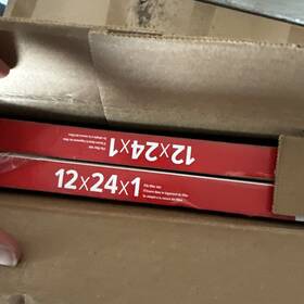 3m 051141992839 12x24x1 2 Pack Filters 600 Level Merv 7 Nib Open Box