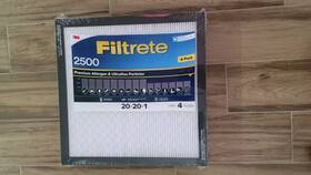 1744674 3m 2500 Series Filtrete 1 Inch Filter 20 X Pack Of 4 Brand New In Package