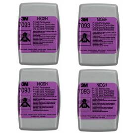 P100 3m 313029731757 7093 Hepa Particle Filter 4/pk 2 Pair