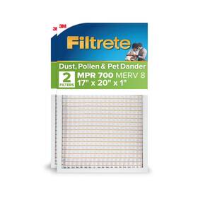 3m 313042817810 Filtrete 17x20x1 Hvac Furnace Air Filter Mpr 700 Merv 8 Dust Pollen And Pet 3m 313042817810 Filtrete 17x20x1 Hvac Furnace Air Filter Mpr 700 Merv 8 Dust Pollen And Pet