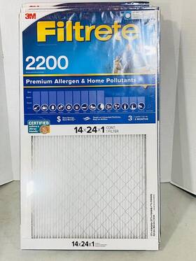 S-ea23-4 3m 3mea23-4 Filtrete Smart Air Filter 14 Inch X24 X1 2200 Mpr- 4-pack