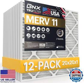 B0c2y2z6jy 3m 20x20x1 Merv 11 Air Filters 12-pack - Allergen Defense Electrostatic Hvac