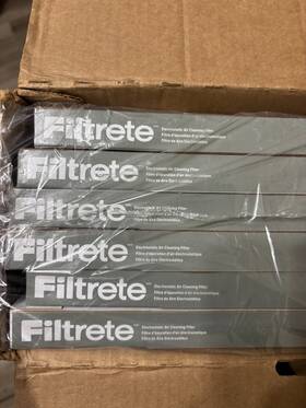 Bd22-6pk-1e 3m Filtrete 20x30x1 Air Filter Clean Living Basic Dust Filters 6