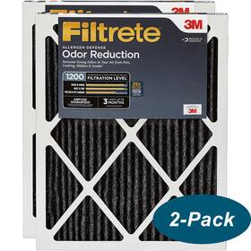 Aor00-2pk-1e 3m Filtrete 1200 Mpr Allergen Defense Odor Reduction Filters 16x20x1 2-pack
