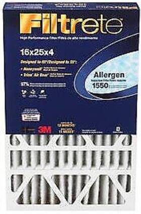 3m Filtrete Mi16x25x4 4 16x25x4 Allergen Reduction Filter By 4-pack Merv 12