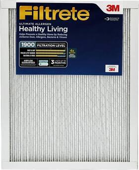 Mn18x24 3m Filtrete 2 18x24x1 17.7 X 23.7 Ultimate Allergen Reduction 1900 Filter By 2pc