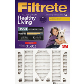 Ndp01-4s2pk-1e 3m Filtrete Ultra Allergen Reduction Filter Slim Fit 16x25x4 2-pack