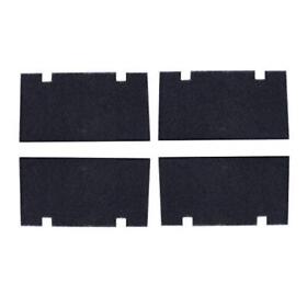 4 Pack Black 14inch X 7.5inch Rv A C Air Filters Replace Camper Conditioner Filter