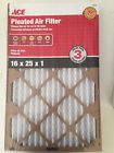 4374245 Flanders Pack Case Ace Brand Pleated Air Filters 082901254911