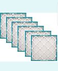 3mf19s.0123h35h 6-pack Filtrete New Standard Durable Maximum Allergen Electrostatic Pleated Air Filters