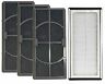 810701037508 Nispira True Hepa Odor Reduction Replacement Filters For