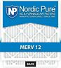 816387016684 Nordic Pure Merv Pleated Ac Furnace Air Filters
