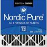 848224140795 Nordic Pure Merv Pleated Plus Carbon Ac Furnace