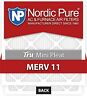 848224159971 Nordic Pure Merv Tru Mini Pleat Ac Furnace